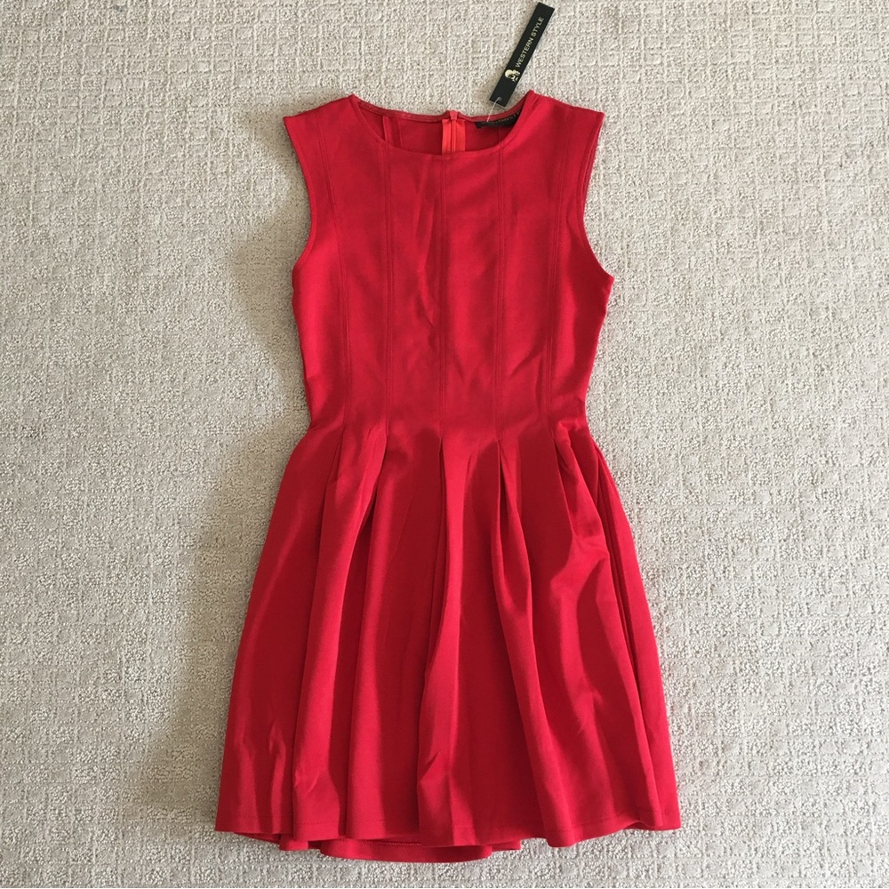 Red dress